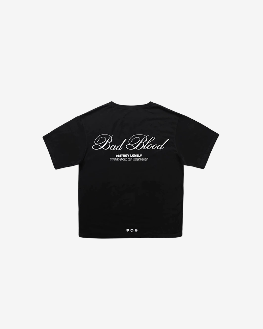 Badblood エンブロイダリーラウンドネックTシャツ