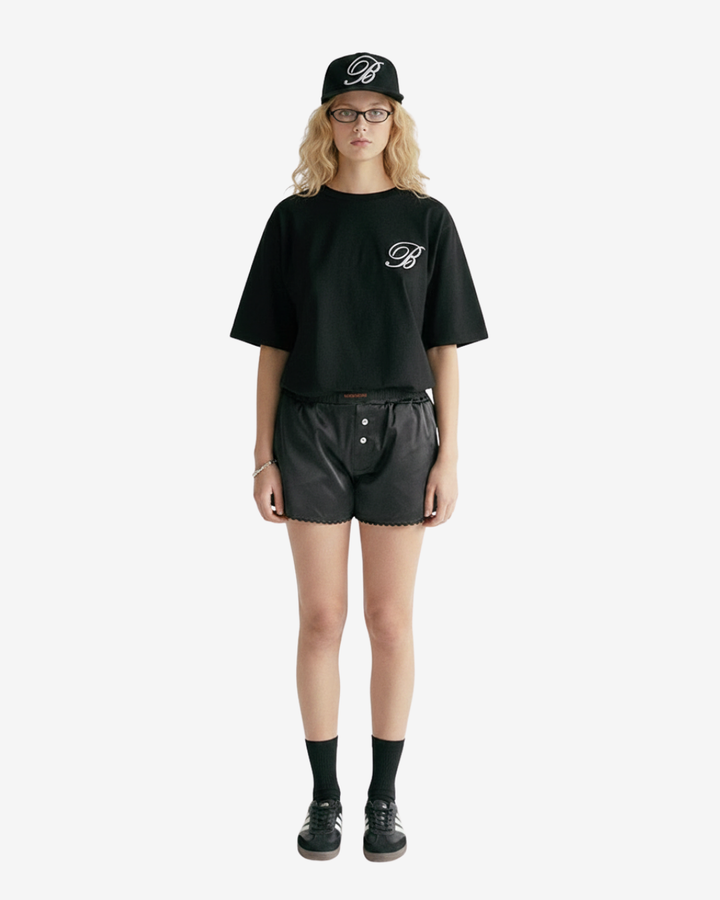 Badblood エンブロイダリーラウンドネックTシャツ