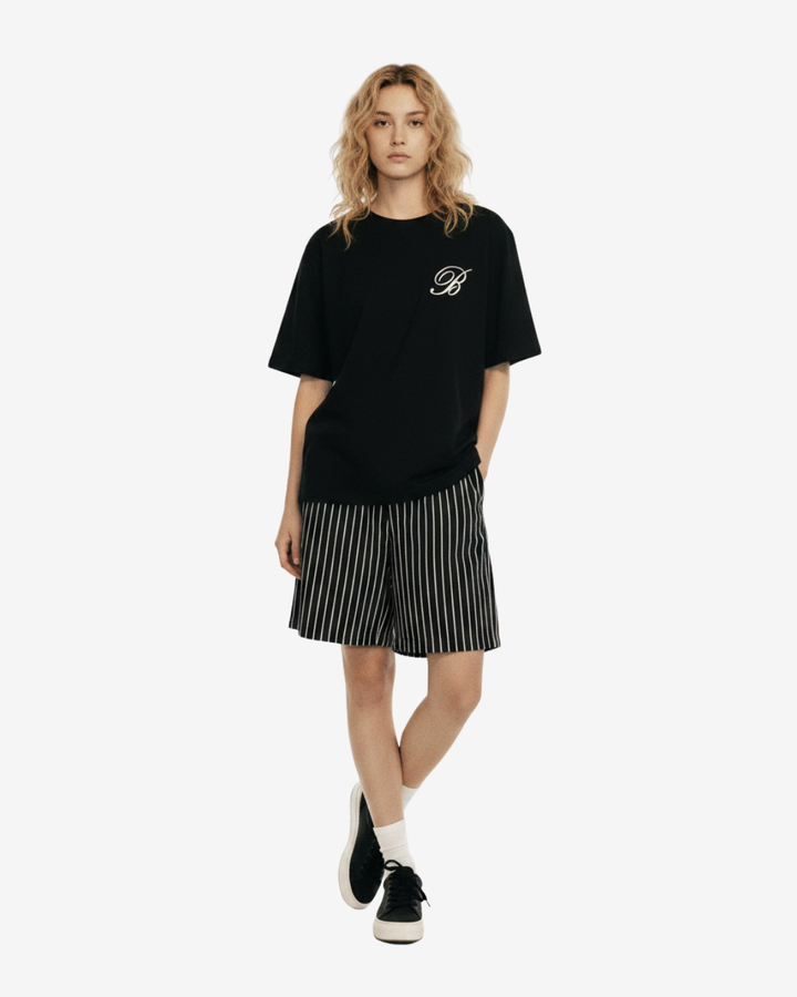 Badblood エンブロイダリーラウンドネックTシャツ