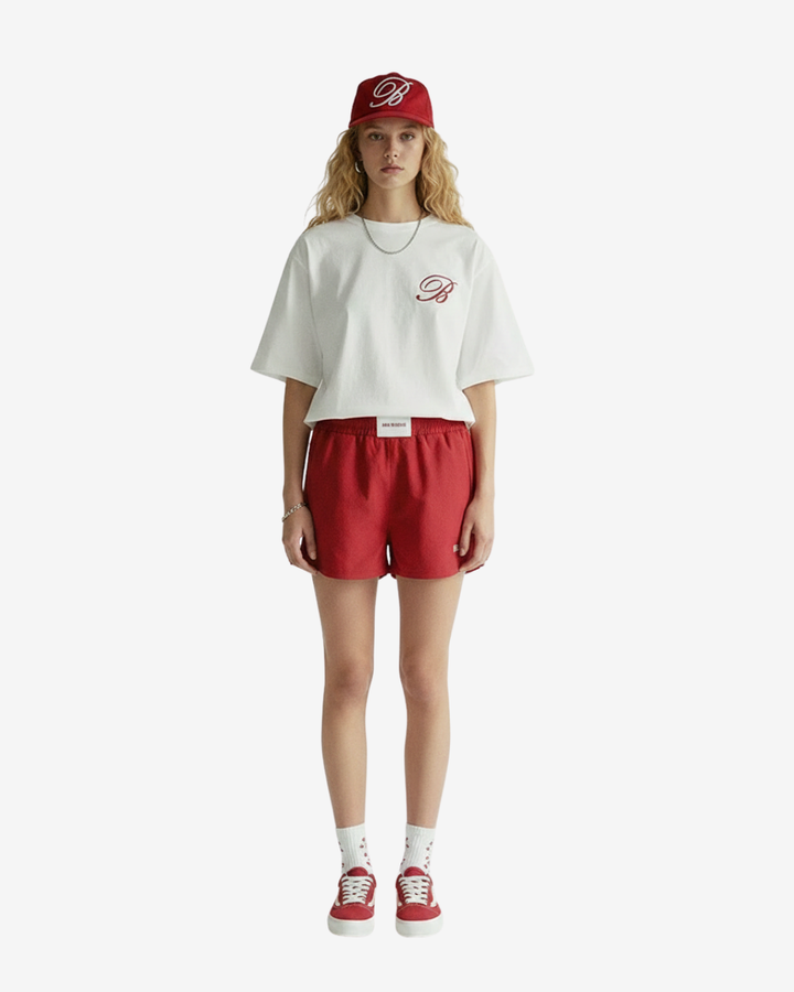Badblood エンブロイダリーラウンドネックTシャツ