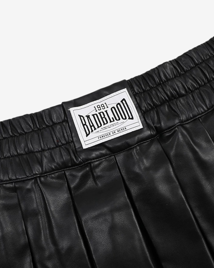 Badblood シンセティックレザースカート