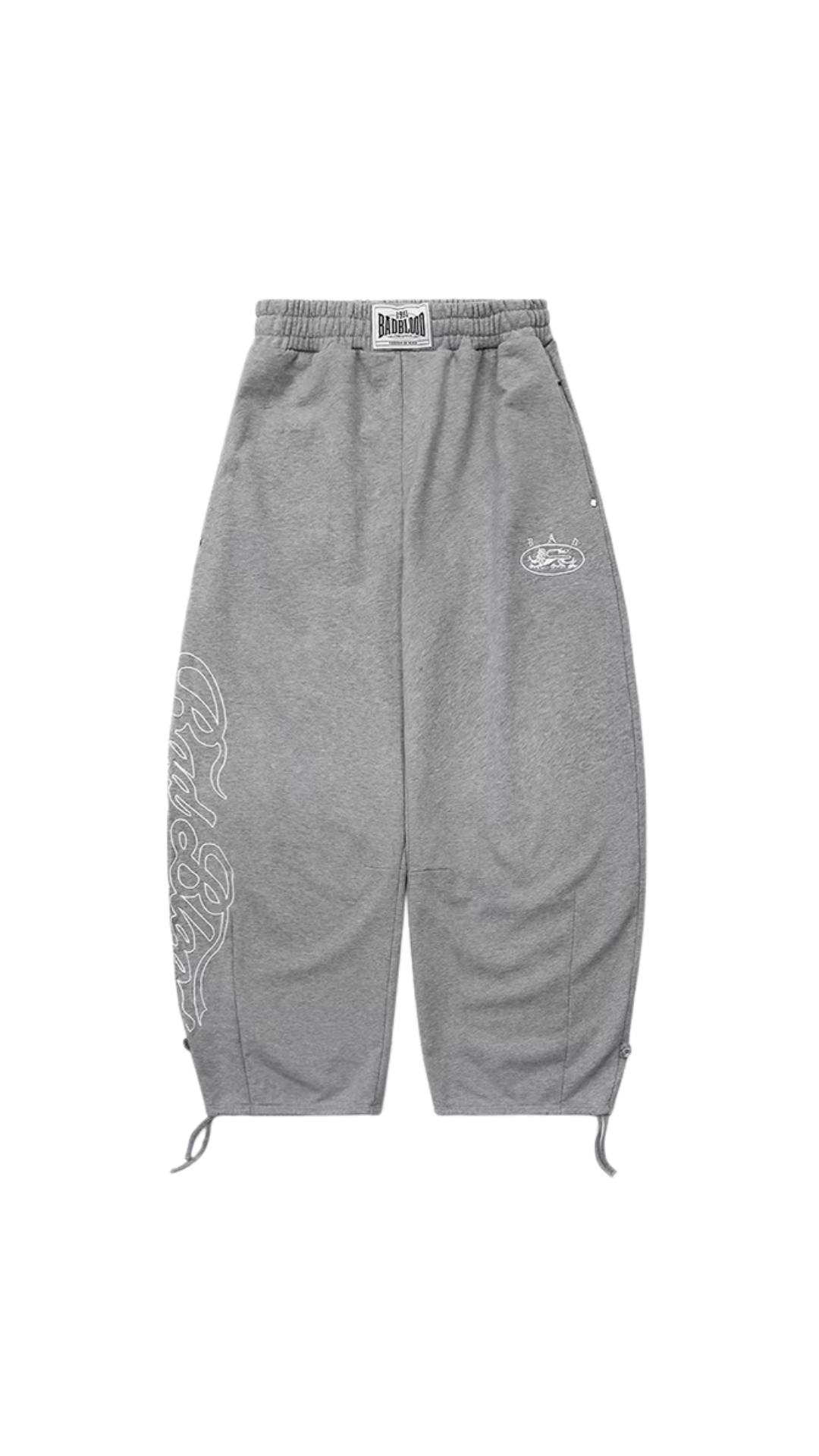 Badblood アメリカンレトロスポーツルーズパンツ_rara14