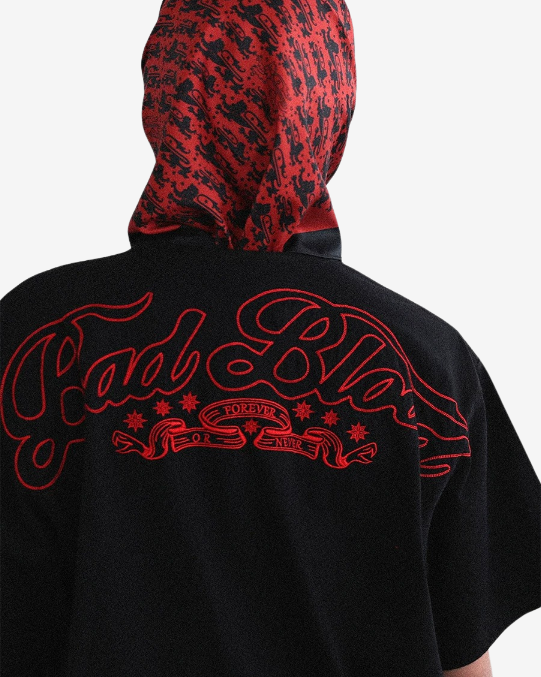 Badblood グラフィックオーバーサイズTシャツ