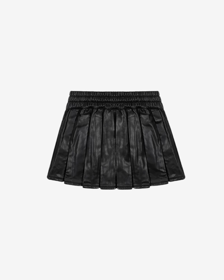 Badblood シンセティックレザースカート