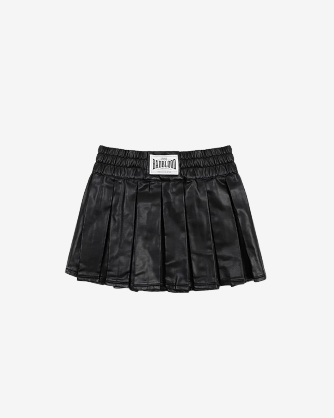 Badblood シンセティックレザースカート