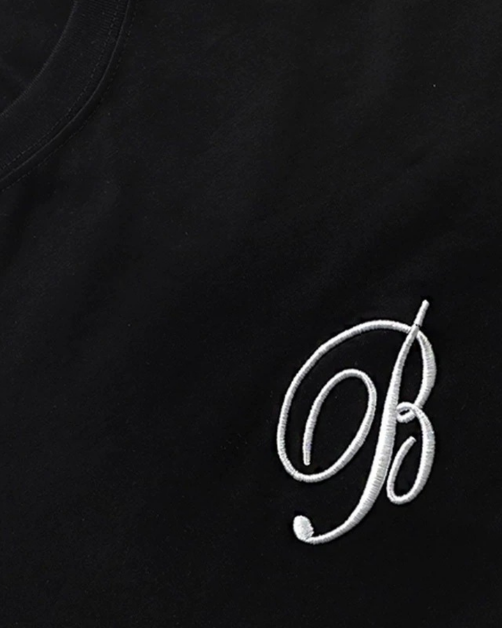 Badblood エンブロイダリーラウンドネックTシャツ
