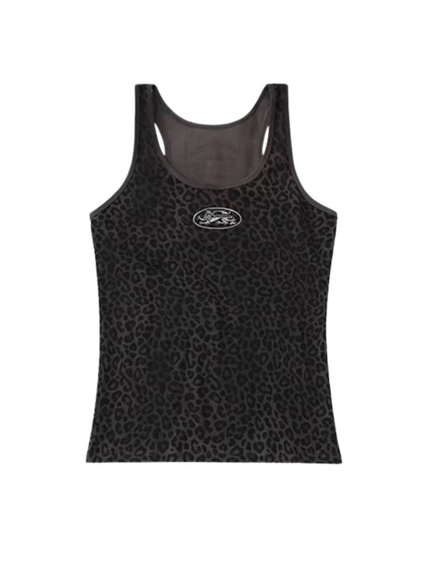 Badblood ミリタリーレオパードキャミソール_rara23