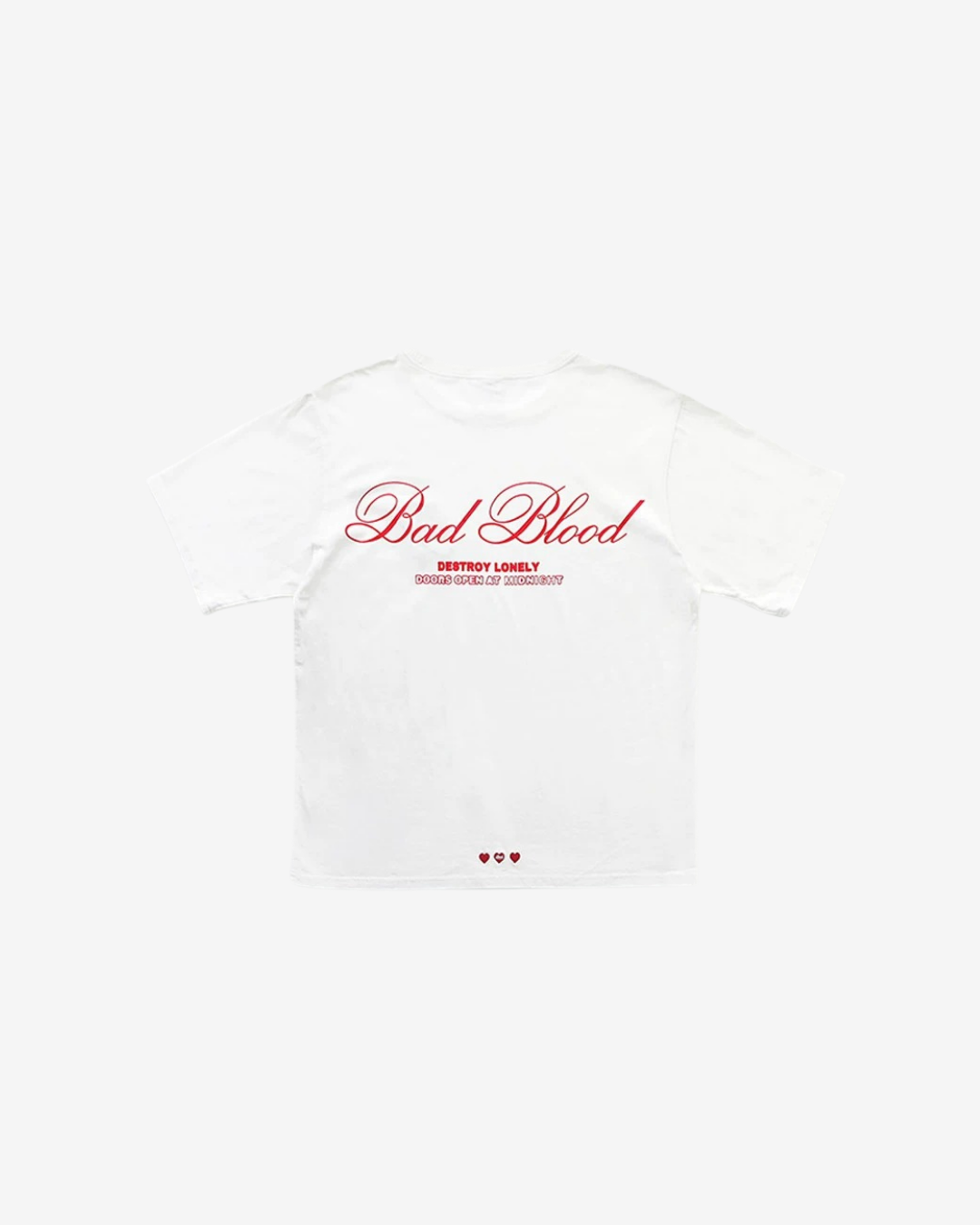 Badblood エンブロイダリーラウンドネックTシャツ