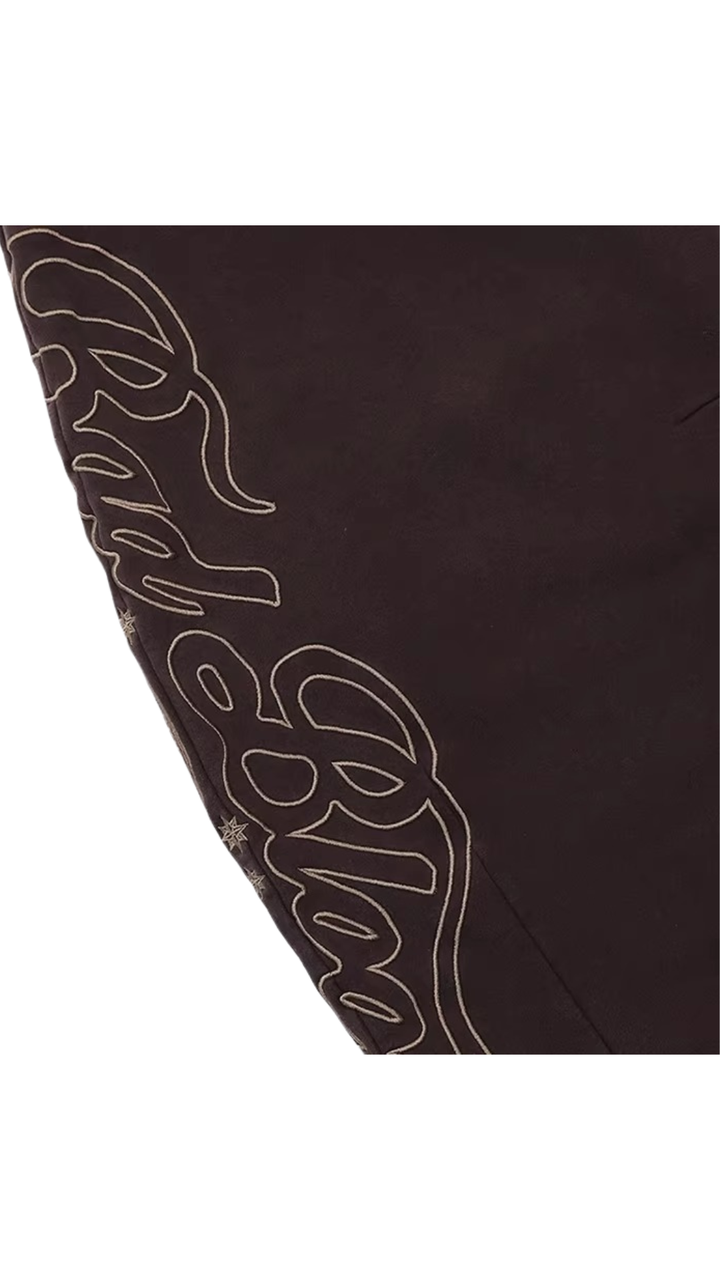 Badblood アメリカンレトロスポーツルーズパンツ_rara14