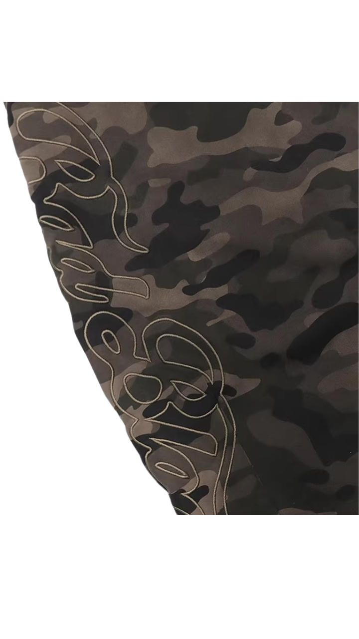 Badblood アメリカンレトロスポーツルーズパンツ_rara14