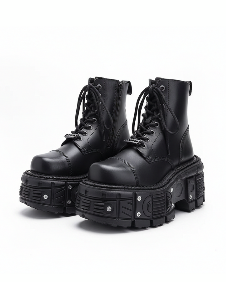 レースアップメタルブーツ_rara28