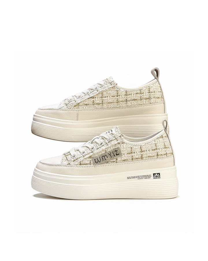 プラットフォームスニーカー_rara32