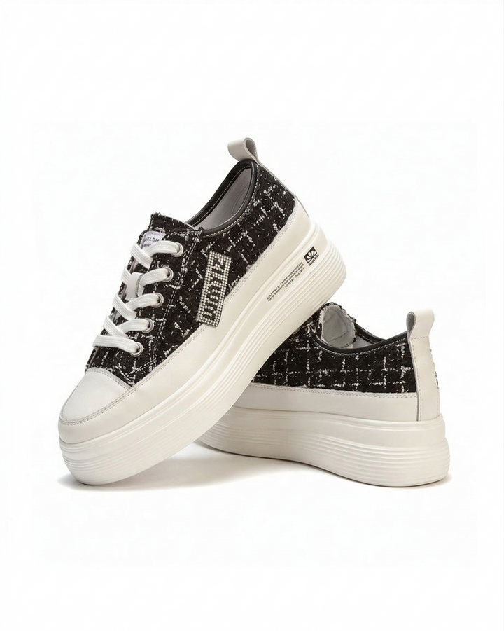 プラットフォームスニーカー_rara32