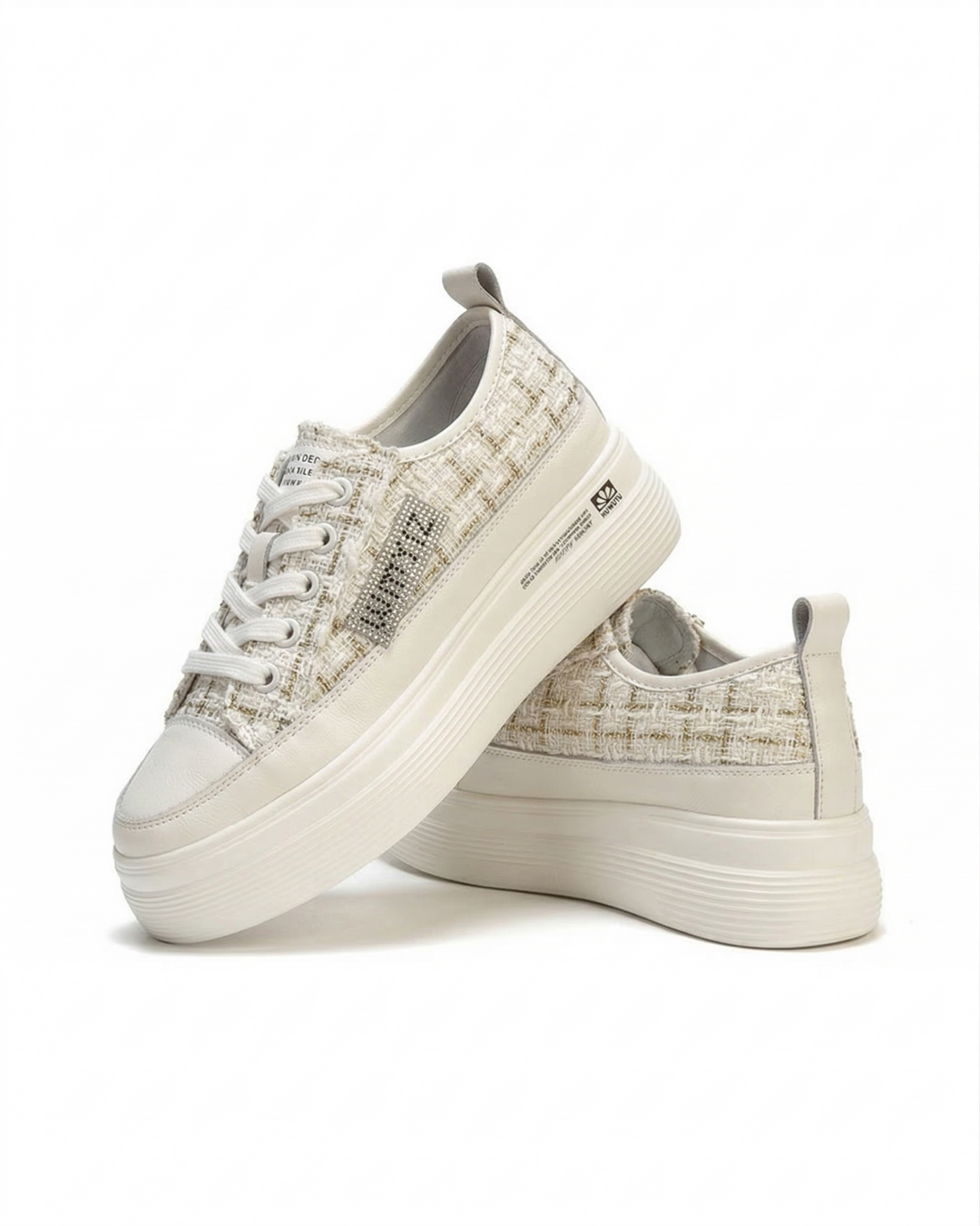 プラットフォームスニーカー_rara32