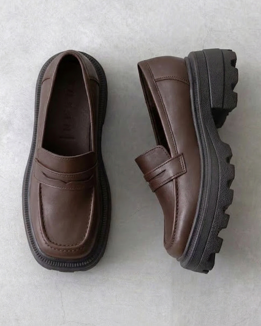 スクエアトゥローファー_rara31