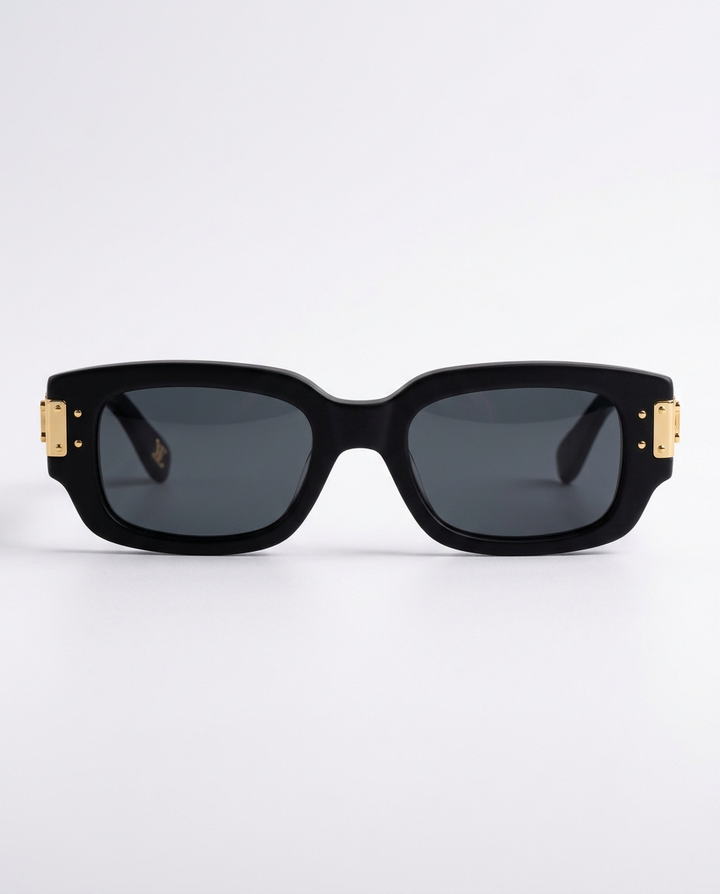 スクエアサングラス_rara38