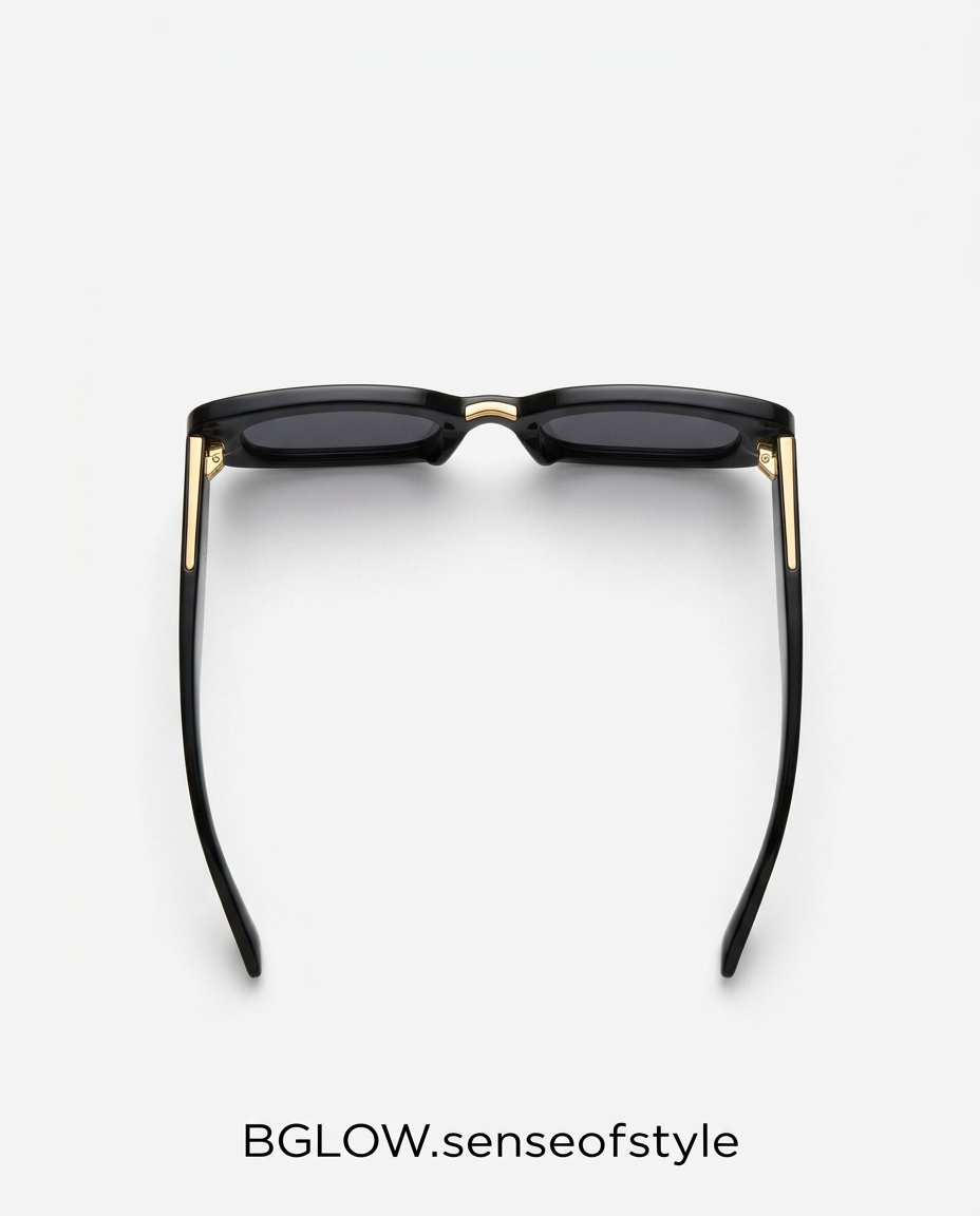 スクエアサングラス_rara38