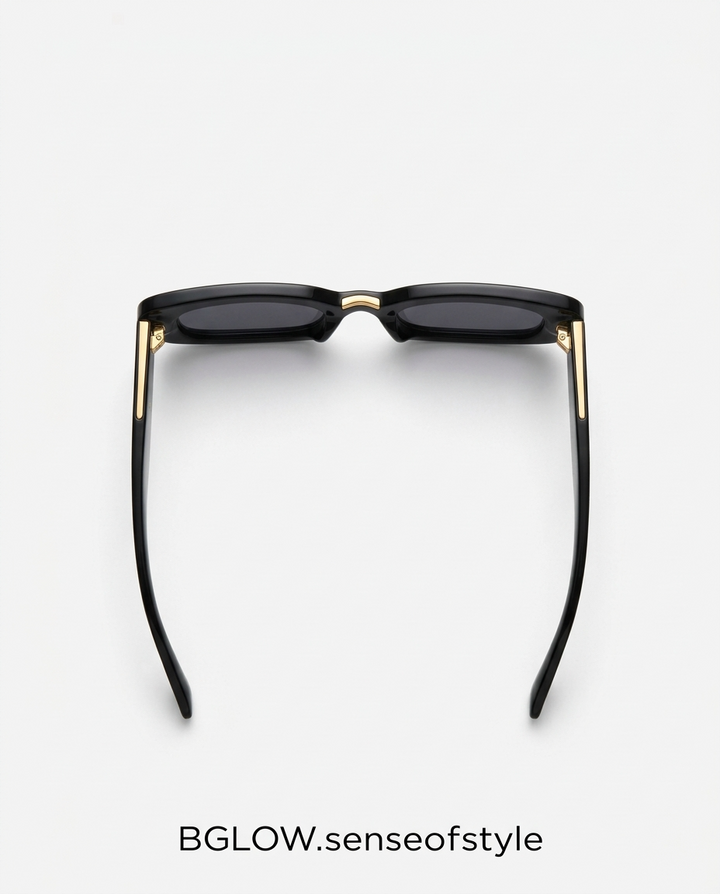 スクエアサングラス_rara38