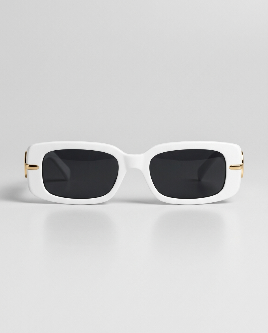 スクエアサングラス_rara38