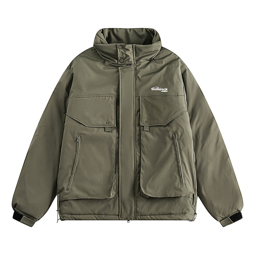 スタンドカラーワークウェアジャケット_rara29