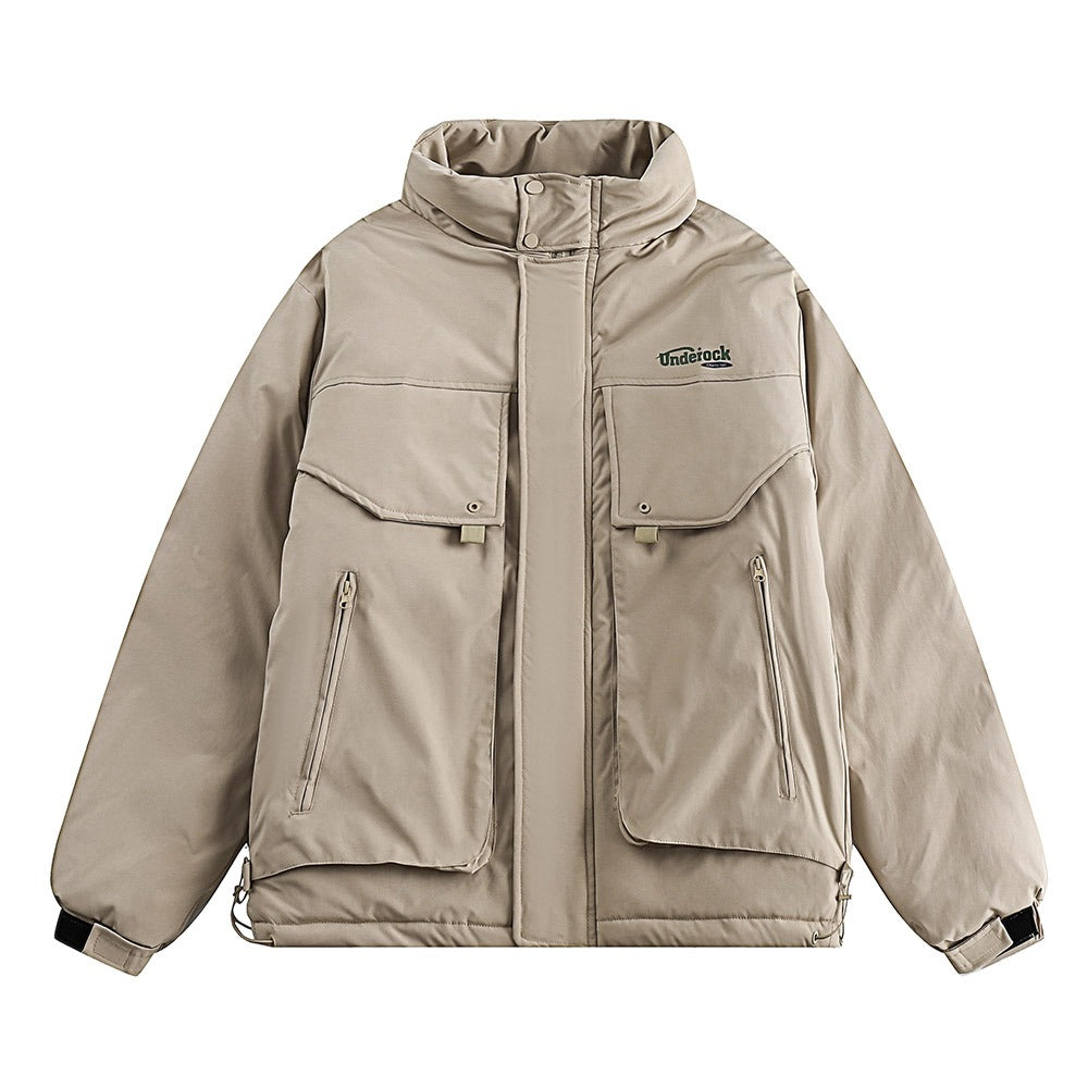 スタンドカラーワークウェアジャケット_rara29