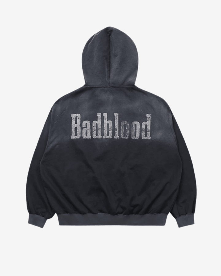 Badblood ウォッシュルーズフィットパーカー - zirara