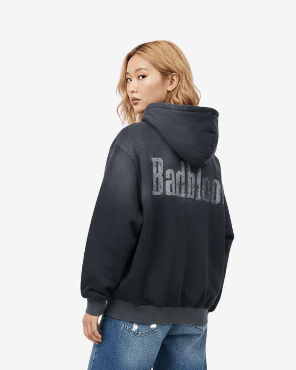 Badblood ウォッシュルーズフィットパーカー - zirara