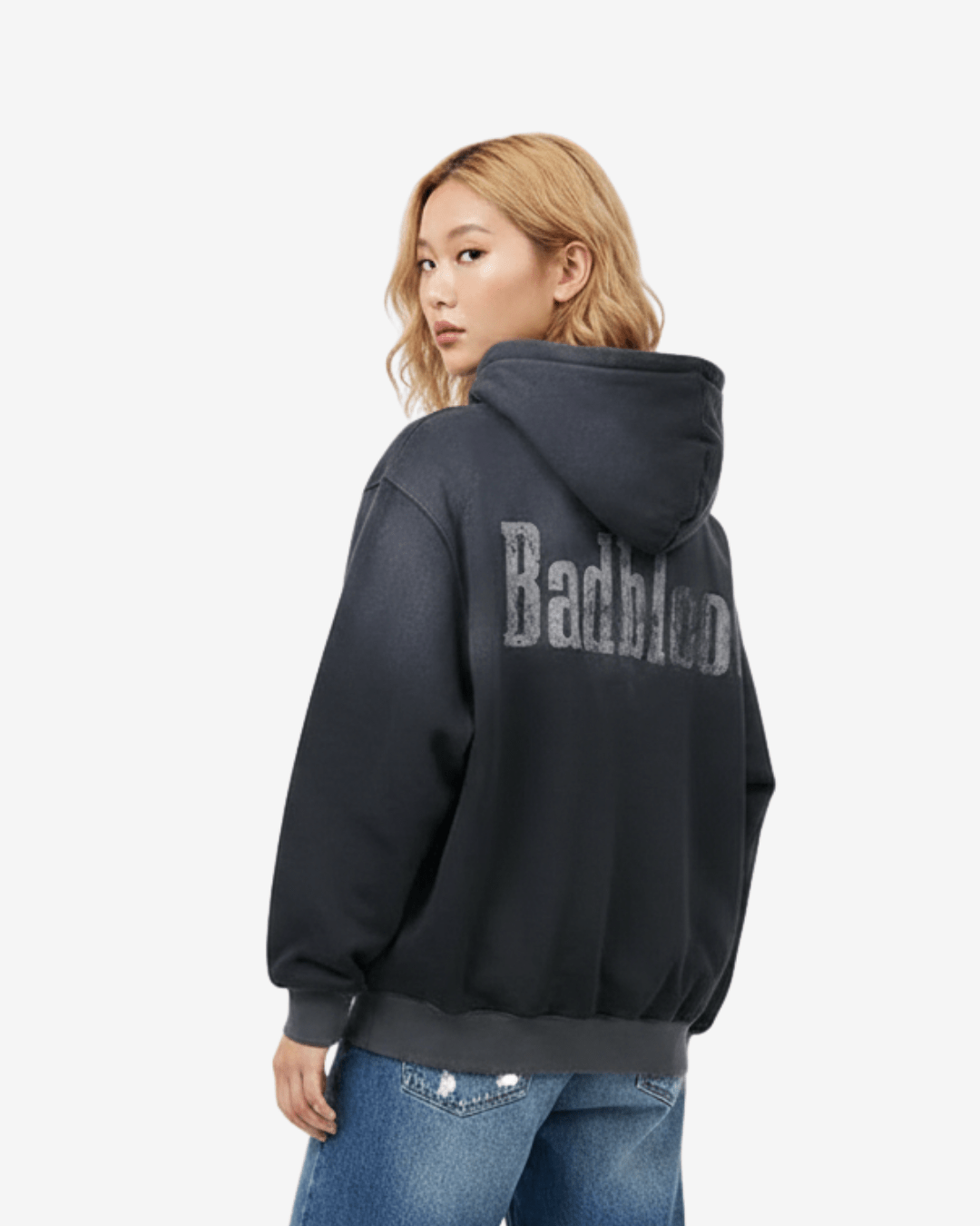 Badblood ウォッシュルーズフィットパーカー - zirara