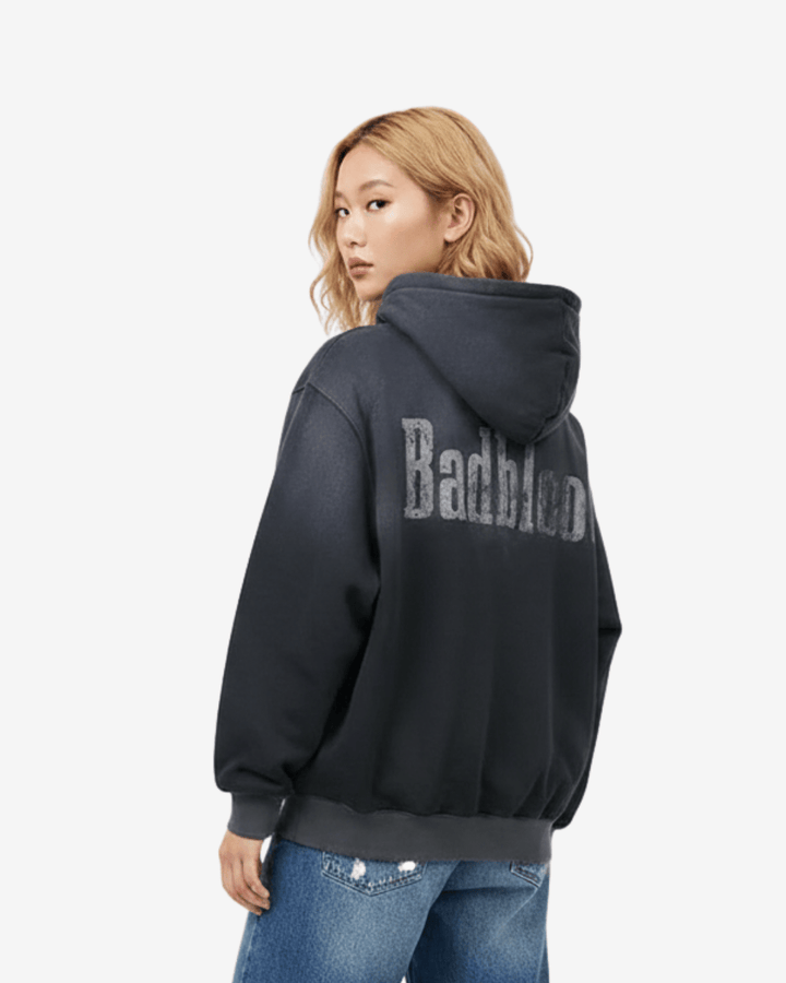 Badblood ウォッシュルーズフィットパーカー - zirara
