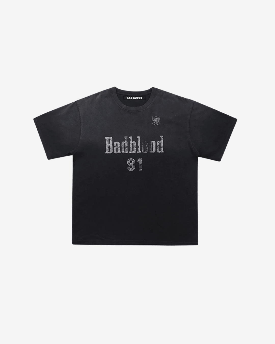Badblood ナンバリングウォッシュTシャツ - zirara