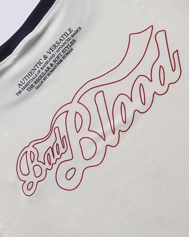 Badblood クロップド リンガーTシャツ_rara55 - zirara