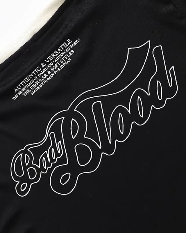 Badblood クロップド リンガーTシャツ_rara55 - zirara