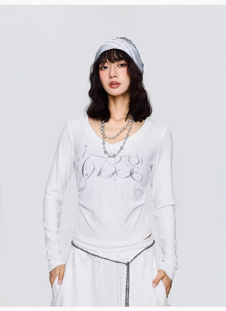 CBXLAB ラインストーンTシャツ_rara5 - zirara