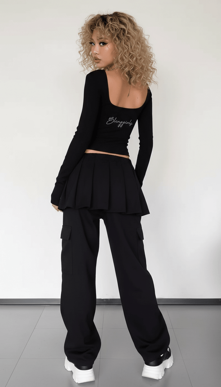 CBXLAB ダイヤモンドロングTシャツ_rara8 - zirara