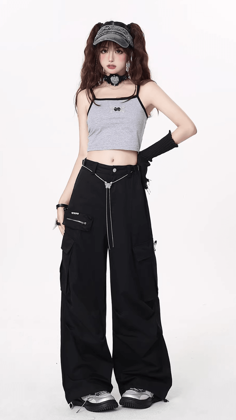 CRAZYGIRL カーゴパンツ_rara2 - zirara