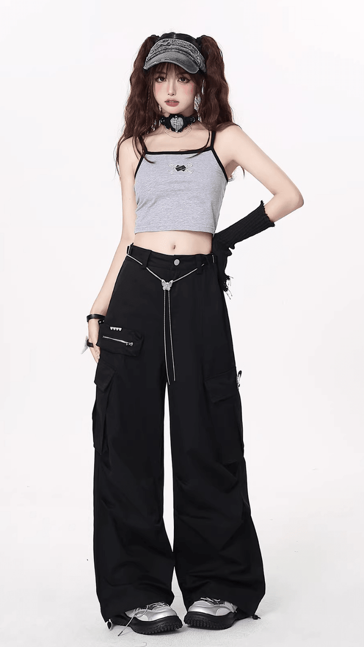 CRAZYGIRL カーゴパンツ_rara2 - zirara