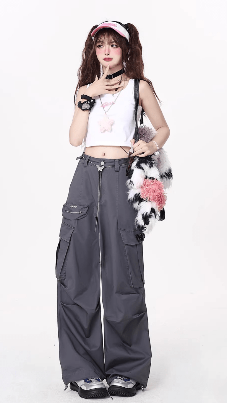 CRAZYGIRL カーゴパンツ_rara2 - zirara