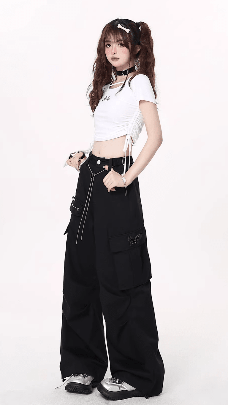 CRAZYGIRL カーゴパンツ_rara2 - zirara