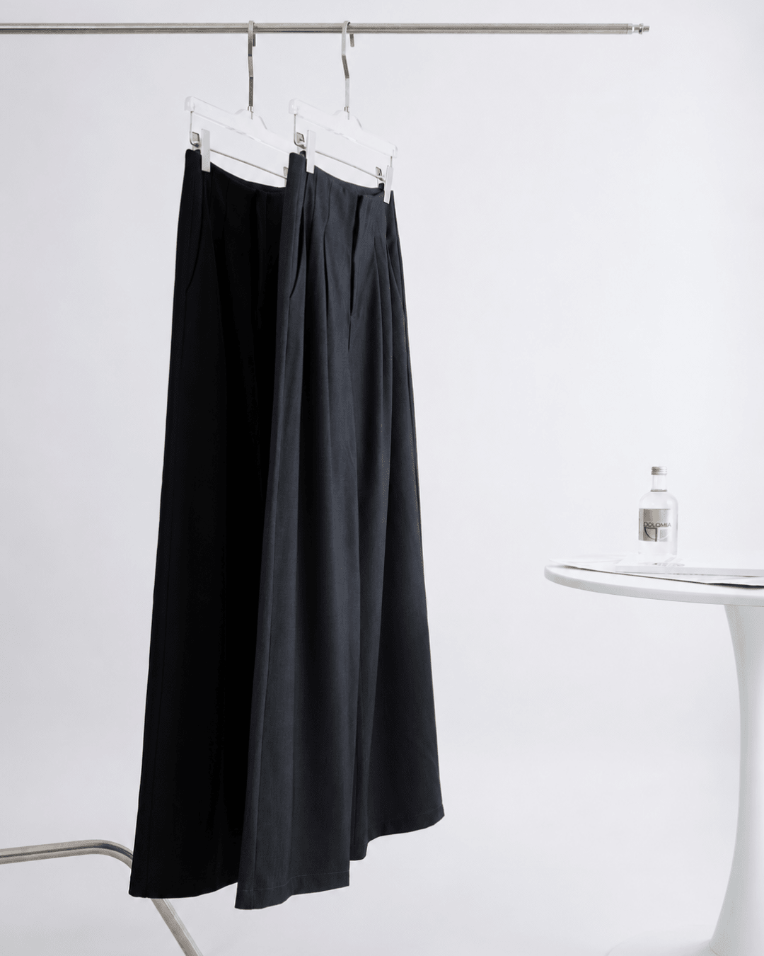 ハイウエストストレートレッグパンツ - zirara
