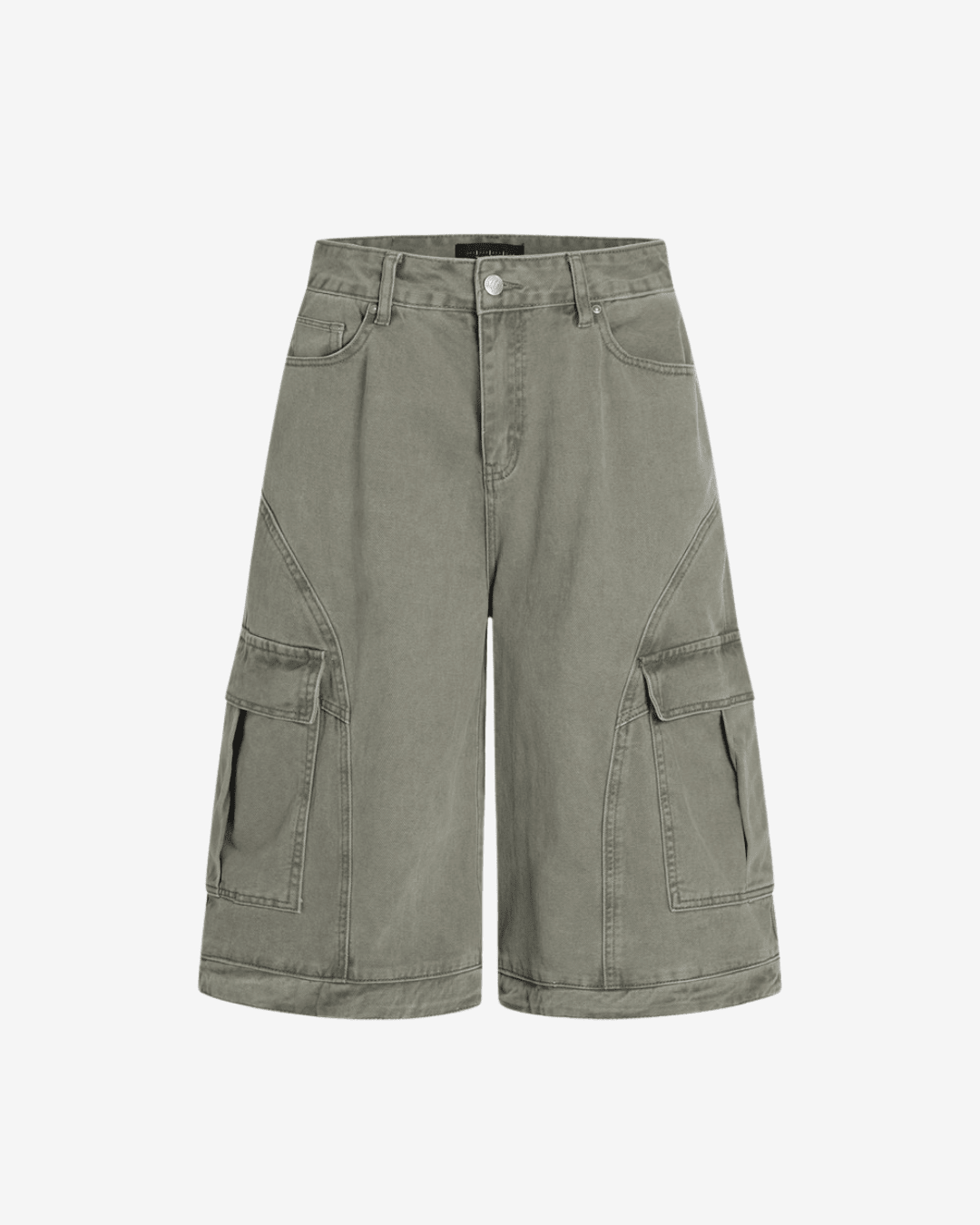 w12s ワイドレッグクロップドショーツ - zirara